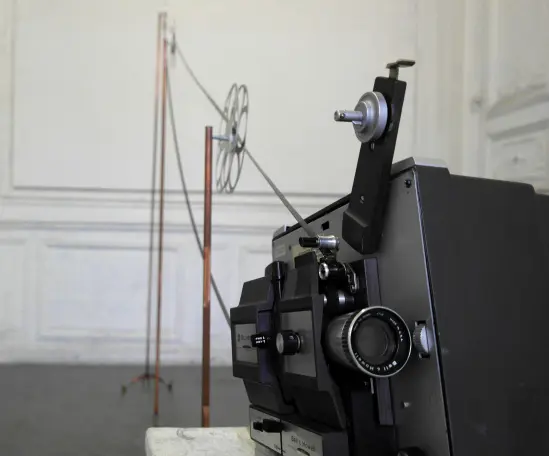 Film apparatus used in the Hypnagogia installations