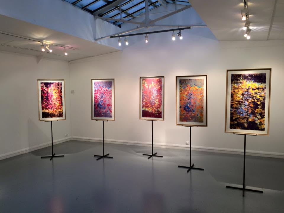 Mère Mirages exhibition view at Galerie du Crous in Paris