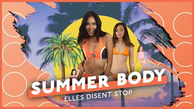 Bonsoir Bruce programme card — Summer body