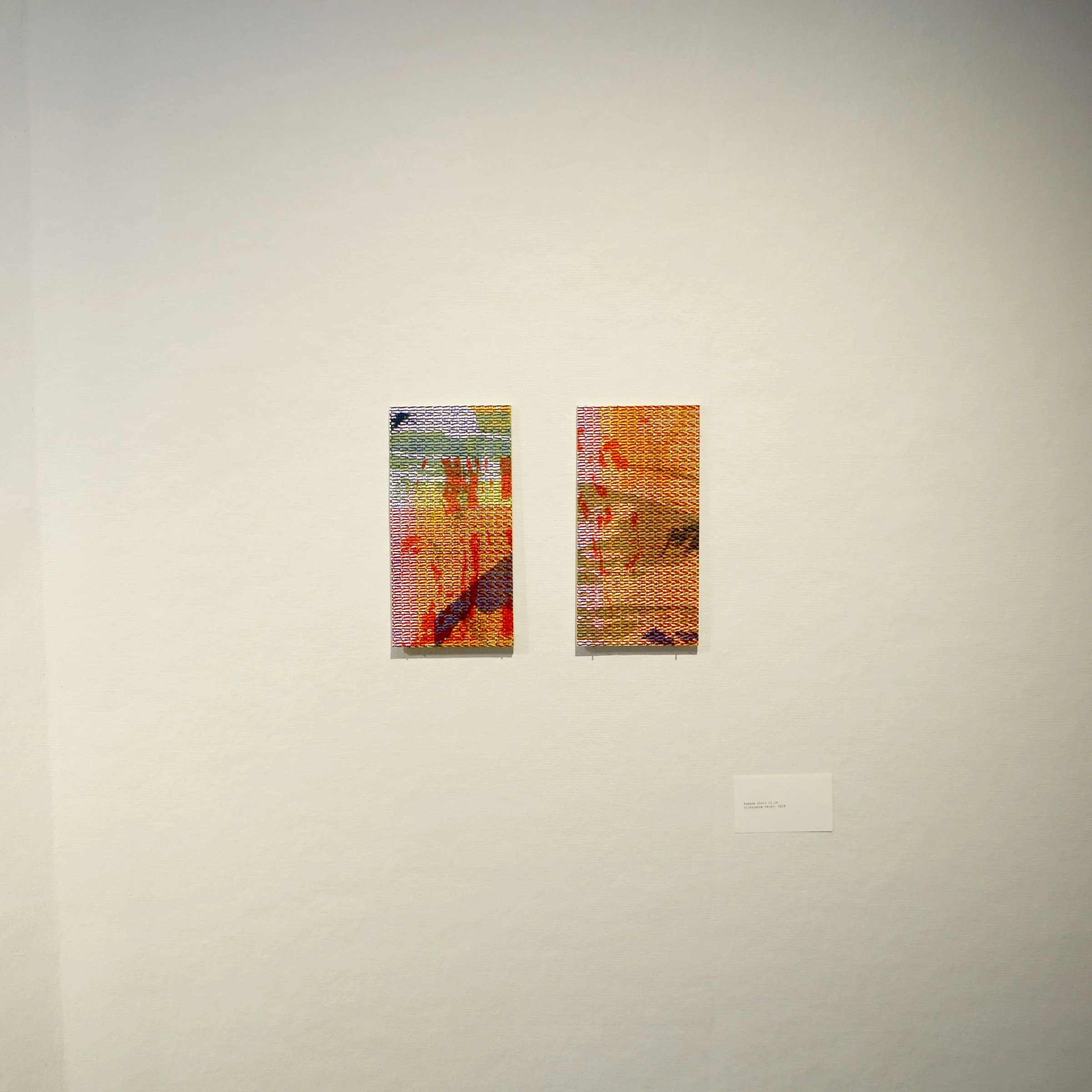 Muistin väri — exhibition view — 2018