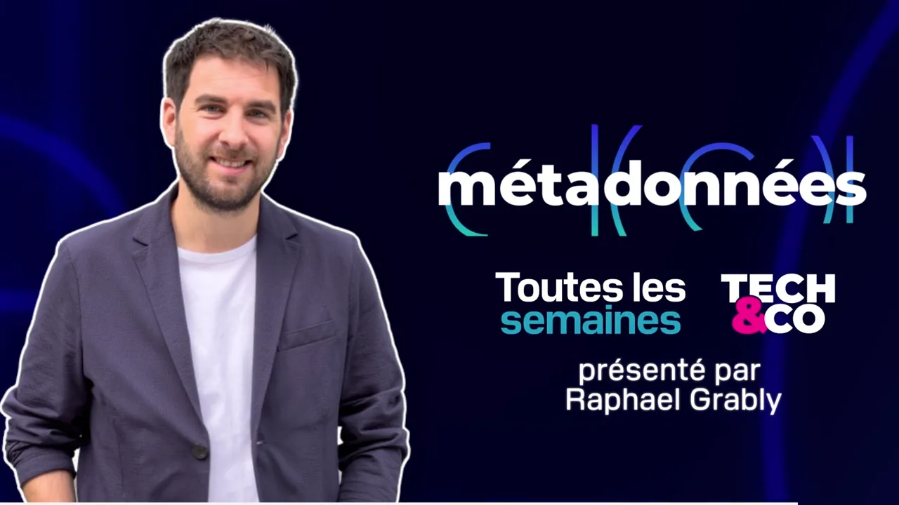 Métadonnées programme identity with presenter and original logo